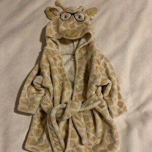 HB Giraffe Baby Housecoat Size 0-9months Like New​​​​​​​​​